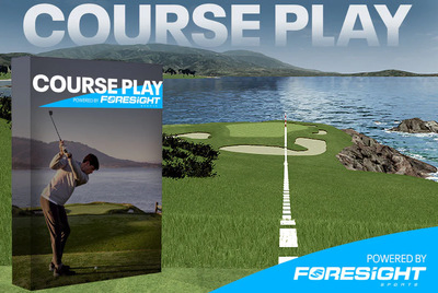 Course play powered by foresight sports