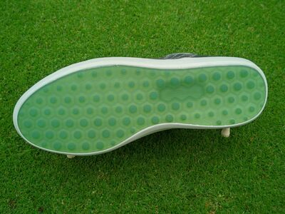 Zapatos de golf Skechers Go-Golf para mujer Drive Shine plateados Talla 10