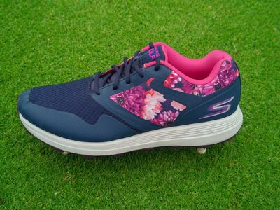Zapatos de golf para mujer Skechers GO GOLF Max  tropics azul marino multi Talla 6.5