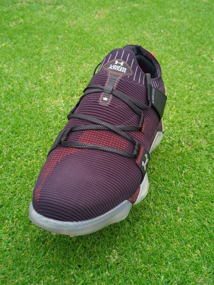 Under Armour HOVR Tour Spikeless Wide Golf Shoes 'Black Red' talla 9.5