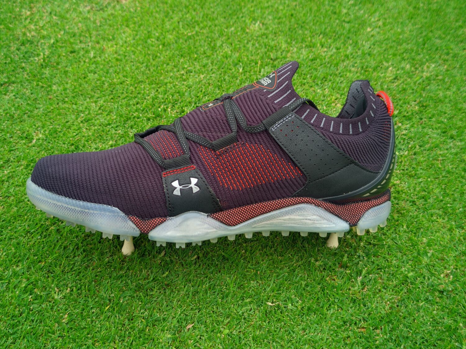 Under Armour Under Armour HOVR Tour Spikeless Wide Golf Shoes 'Black Red' talla 9.5