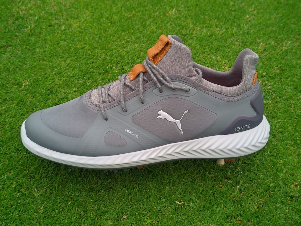 Puma Golf Puma Power Adapt Golf Lace-Up Gray Synthetic 8
