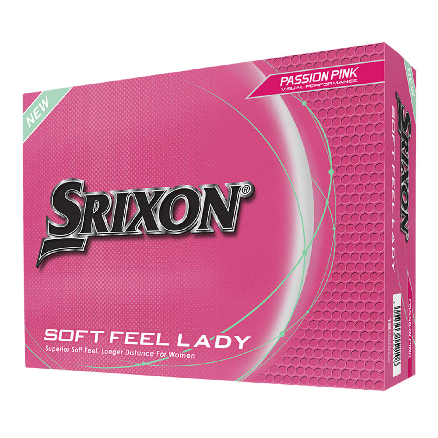 Srixon SOFT FEEL LADY Golf Balls Passion Pink