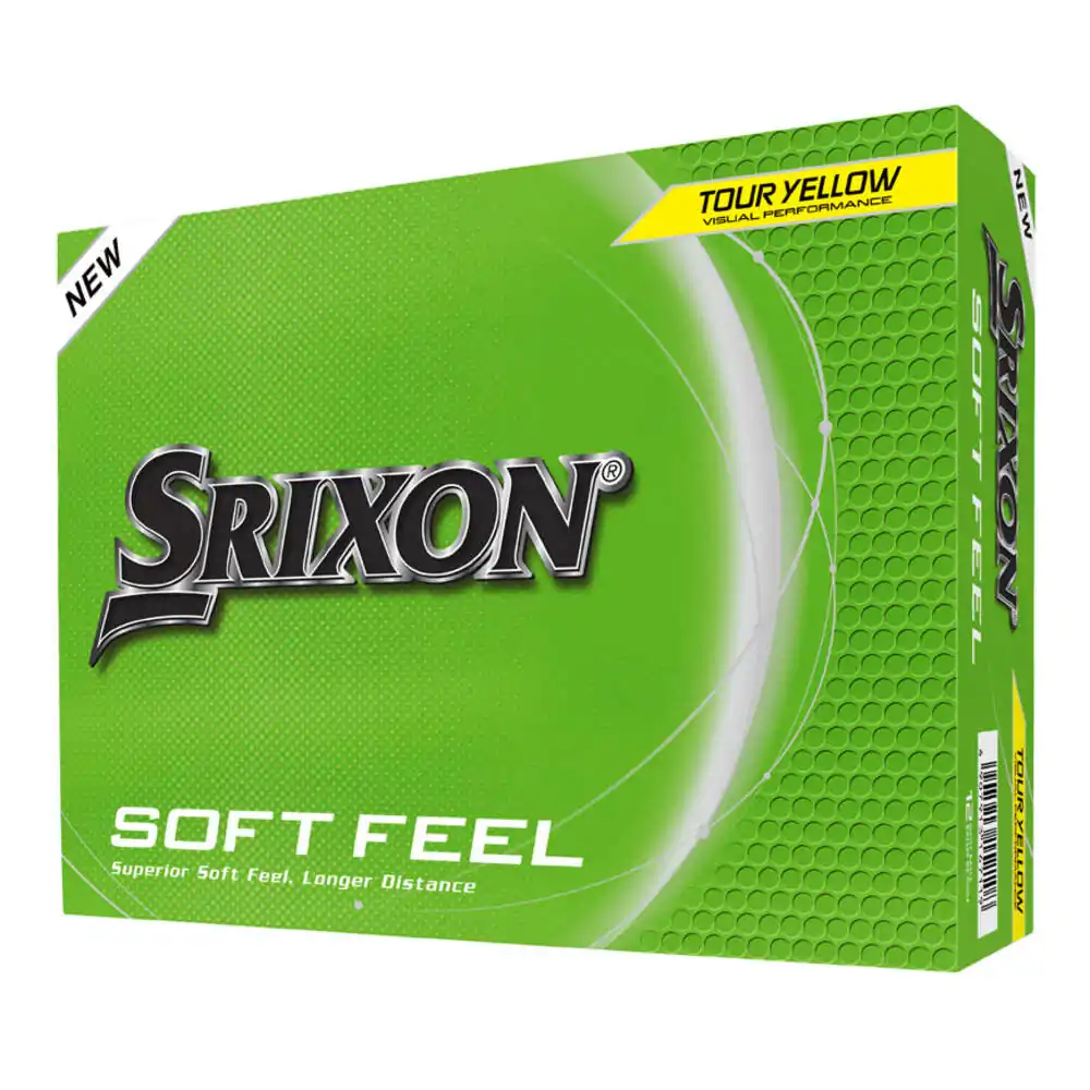 Srixon SOFT FEEL Golf Balls Yellow