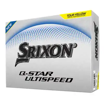 Q-STAR ULTISPEED Golf Balls Yellow