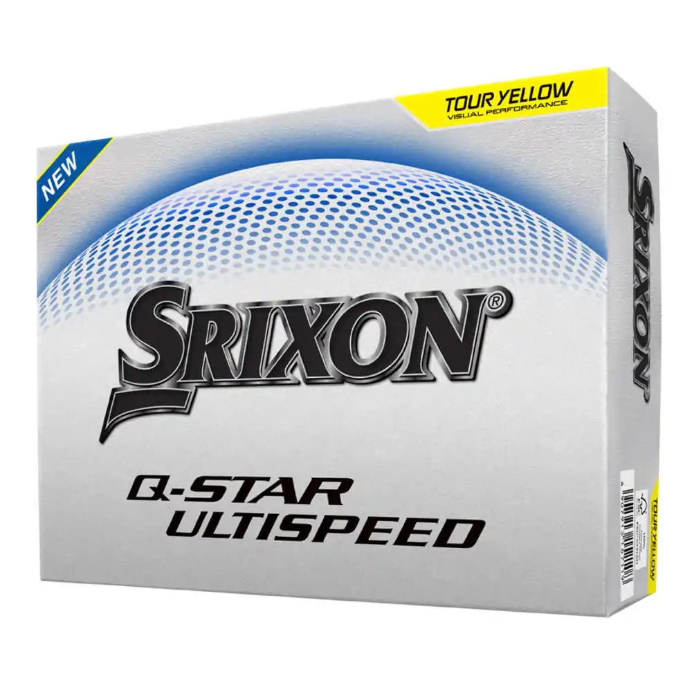 Srixon Q-STAR ULTISPEED Golf Balls Yellow