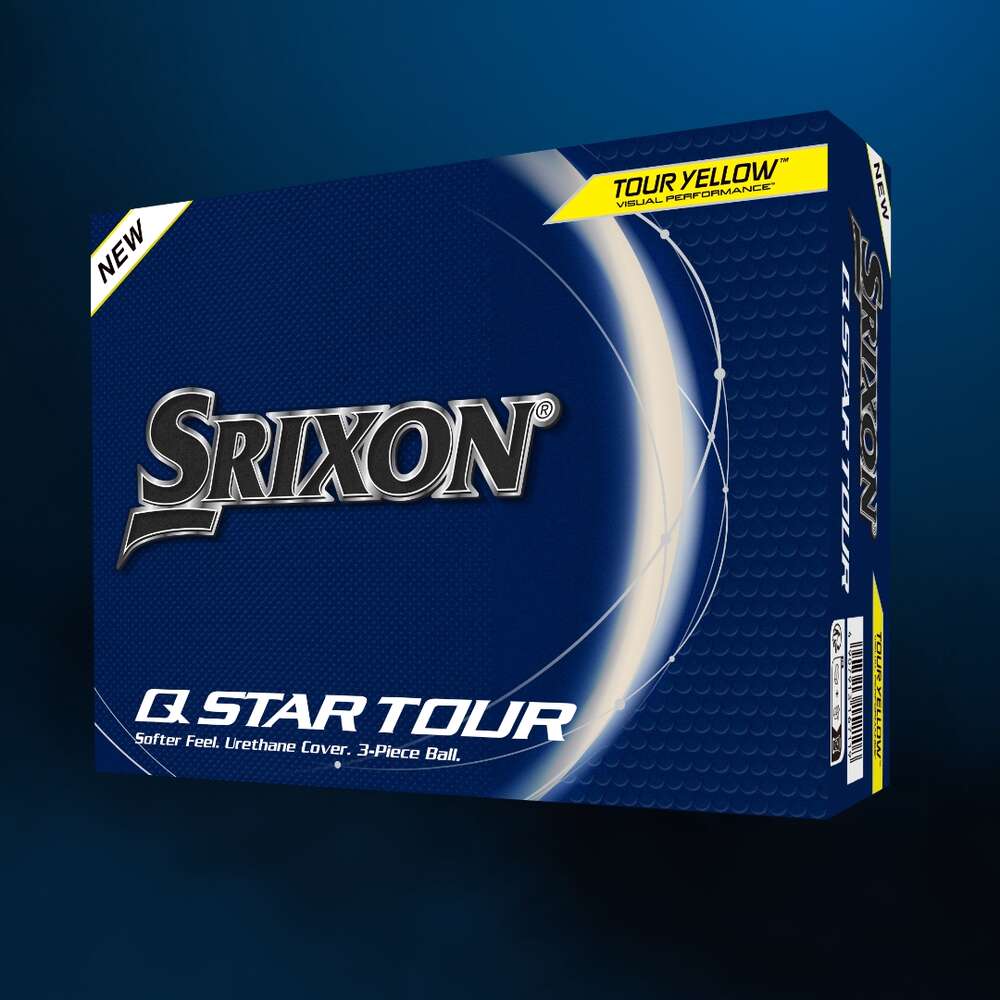 Q-STAR TOUR Golf Balls Yellow