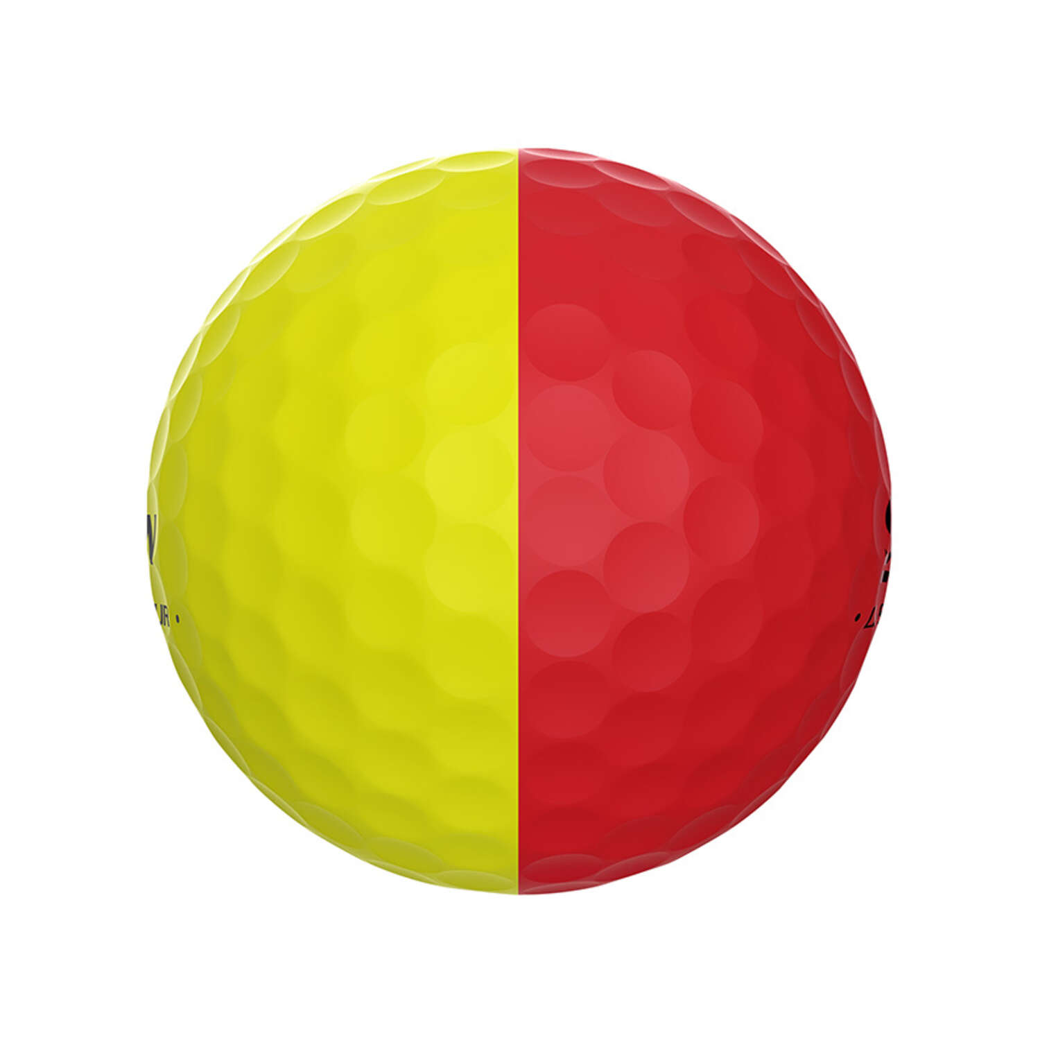 Srixon Q-STAR TOUR DIVIDE Golf Balls Yellow Red