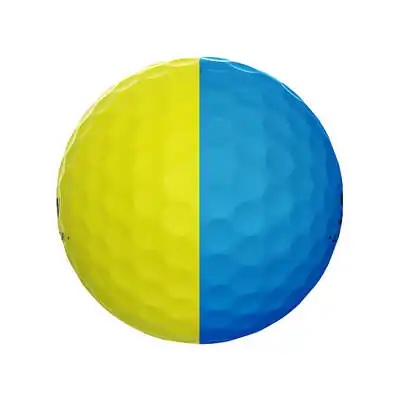 Q-STAR TOUR DIVIDE Golf Balls Yellow Blue